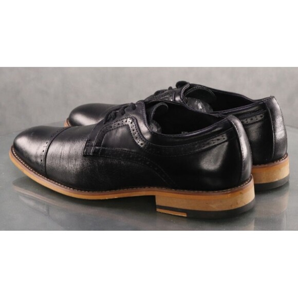 Stacy Adams Men\'s Cap Toe Dress Shoes Size 8 M Leather Black main image 6